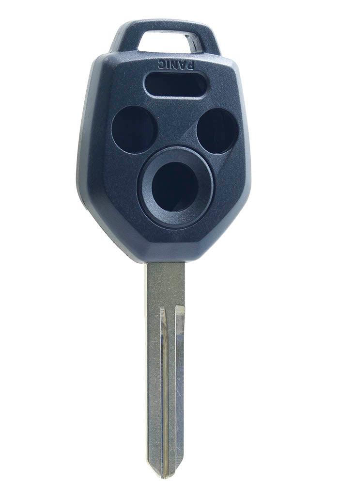 Replacement Shell Key for Subaru Remote Head Keys - Type 2 - Rounded Head with Normal 10-Cut Blade