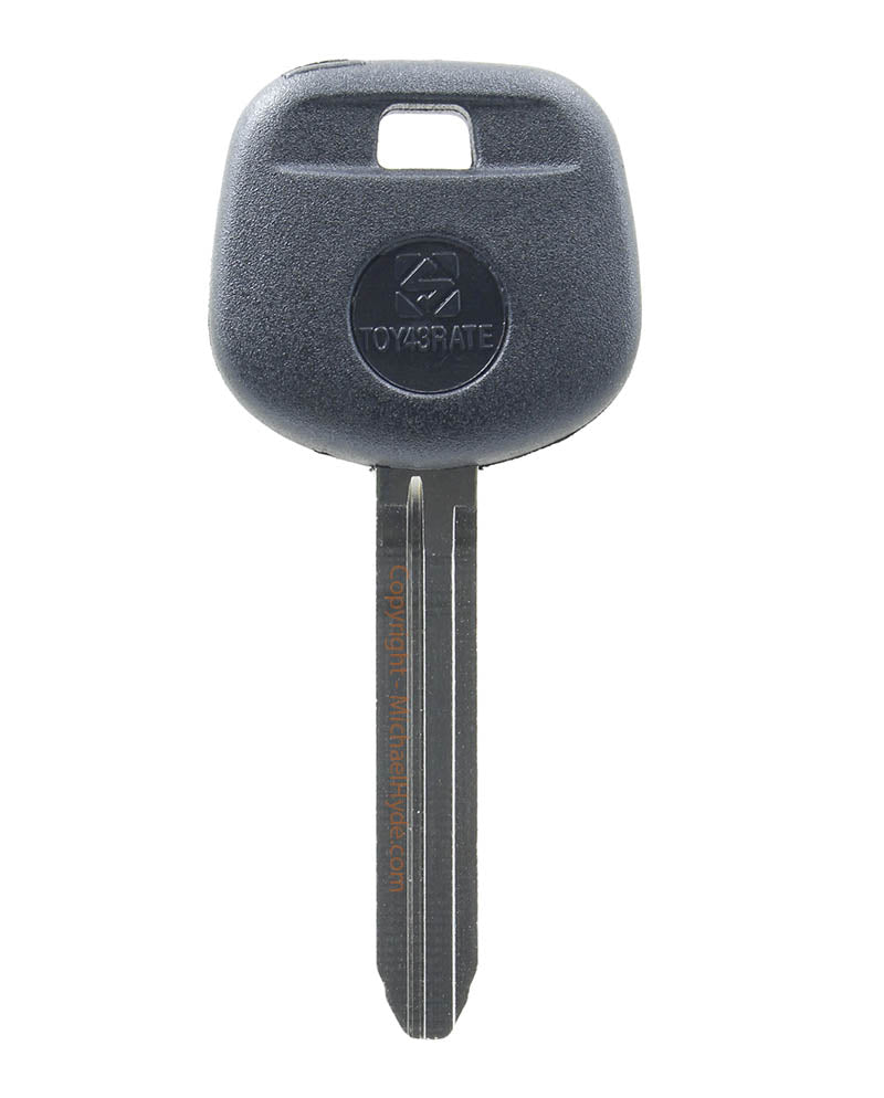 ILCO TOY43RT45 - Subaru "G" Transponder Key from ILCO - AX00012870 - similar to 57497 FJ090 -