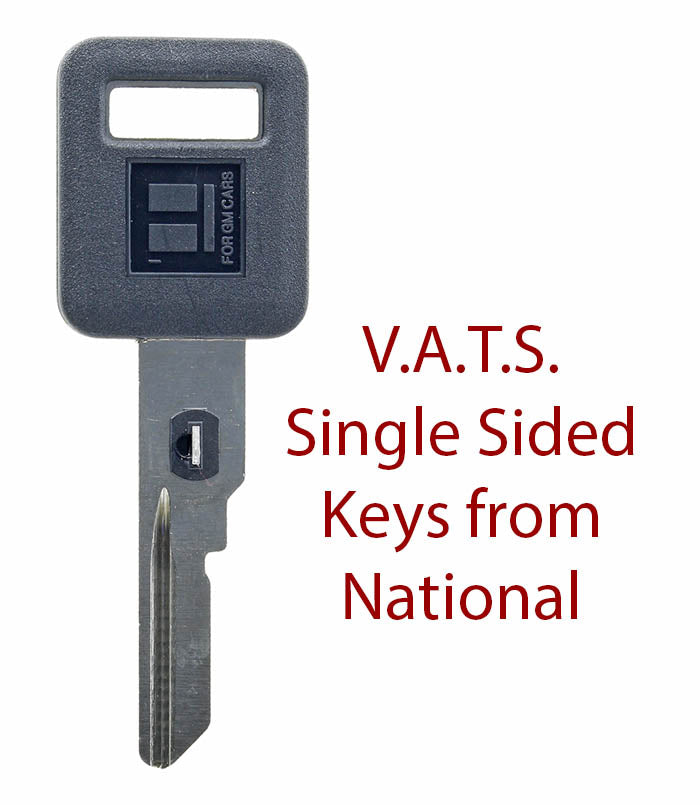 - Single Sided VATS Keys from National Auto Lock Service