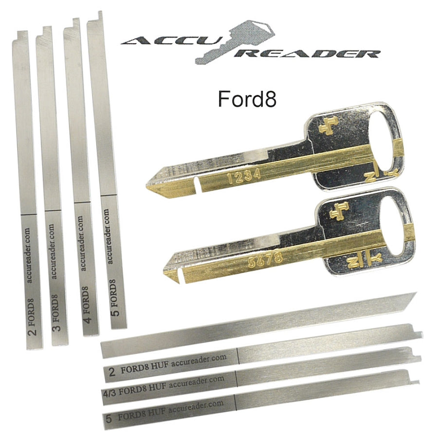 Accureader for the Ford 8 cut keyway locks (LockTech)