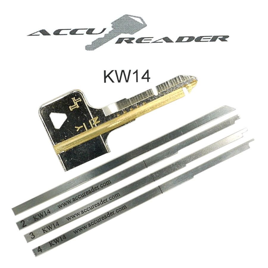 AccuReader for the Kawasaki KW14 keyway locks - LockTech