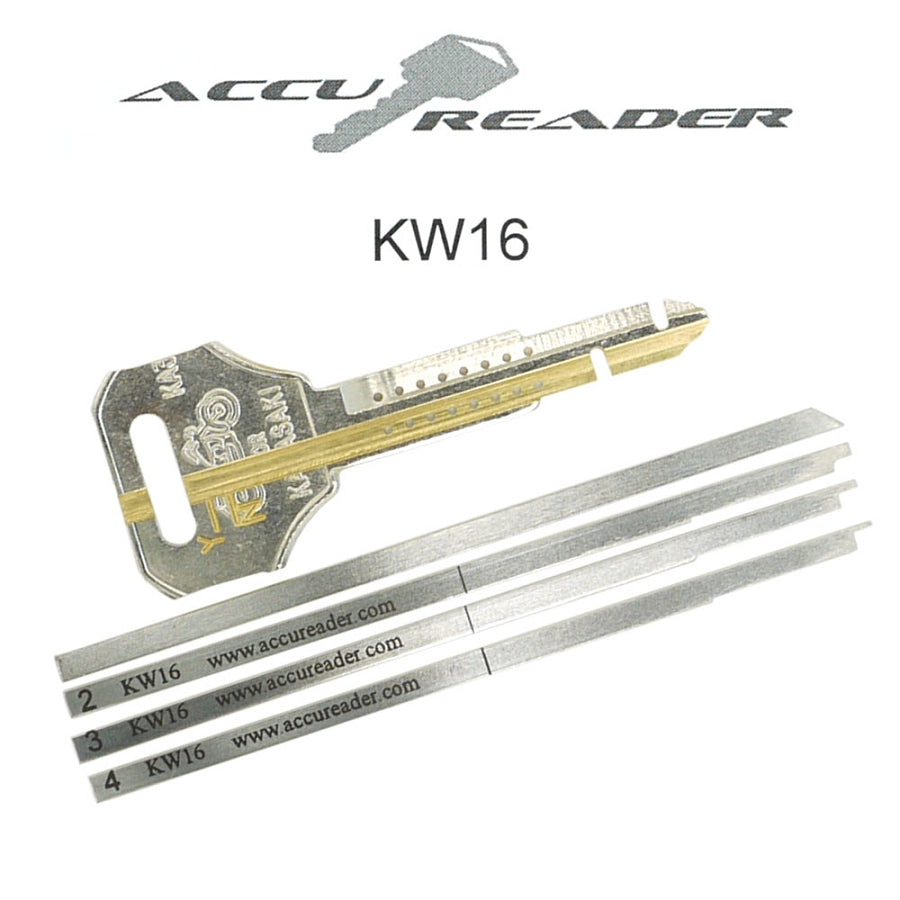 AccuReader for the Kawasaki KW16 keyway locks - LockTech
