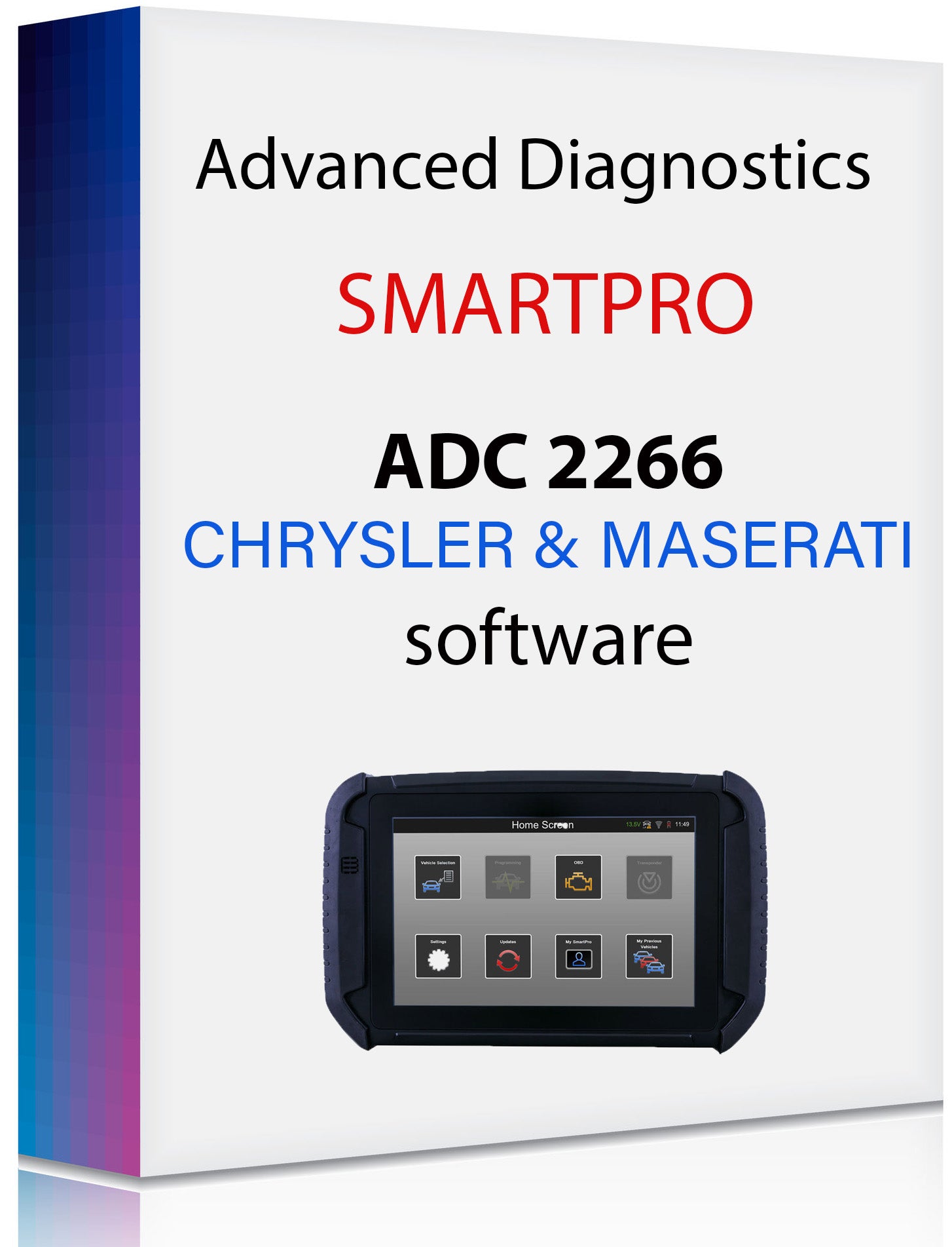 SmartPro Software - Chrysler®, Dodge® vehicles from 2014-2017 - NOW Includes Maserati® 2017 - ADS2266