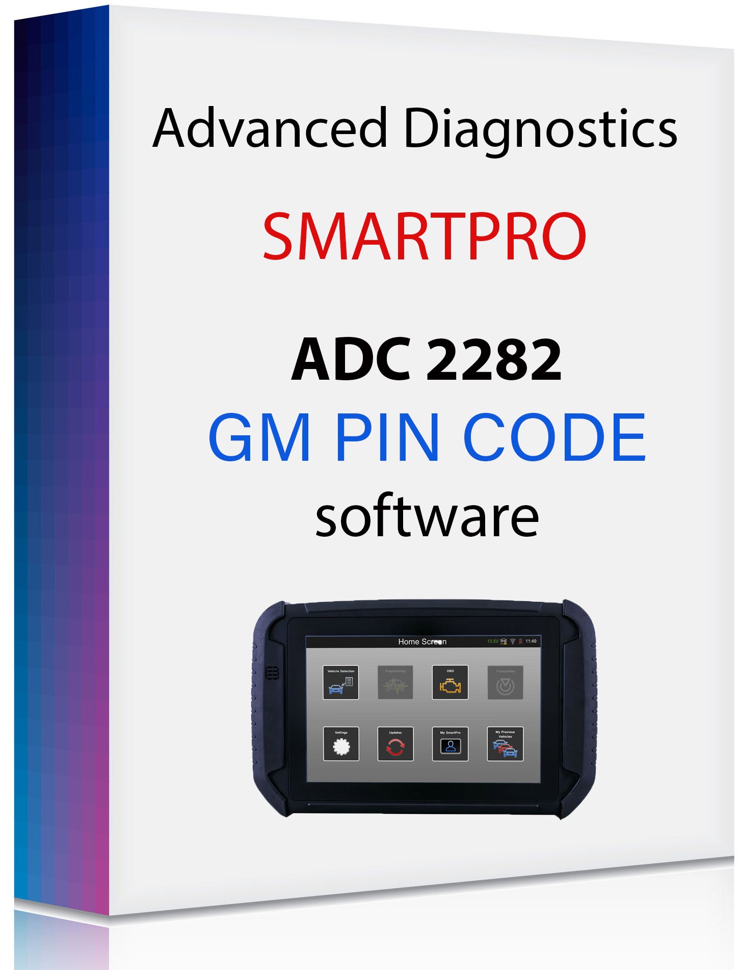 SmartPro Software - GM® USA 2018 Pincode Reading Software - ADS2282