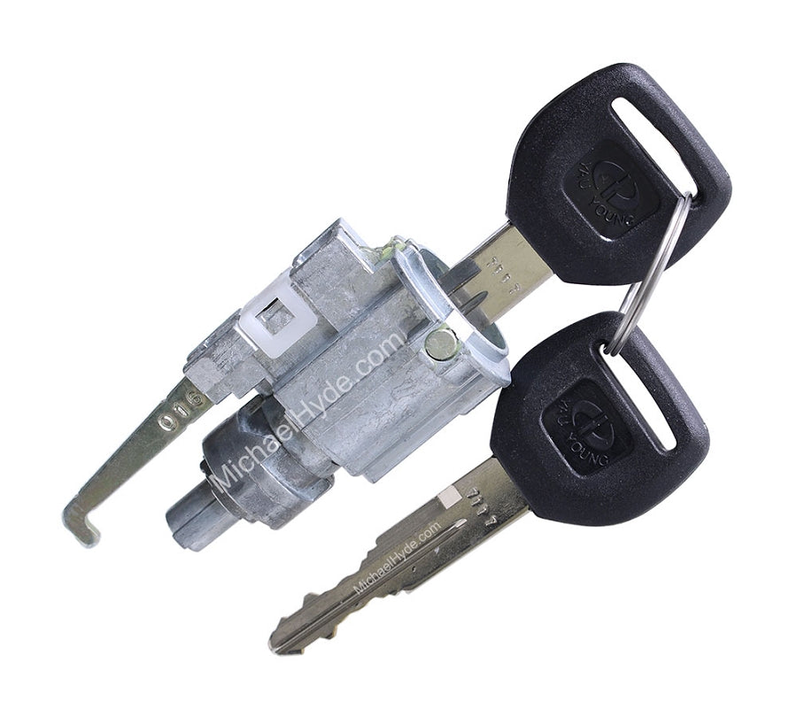 ASP C-19-121, Ignition Lock Cylinder Part with Keys (94-97) Accord Honda (C19121)