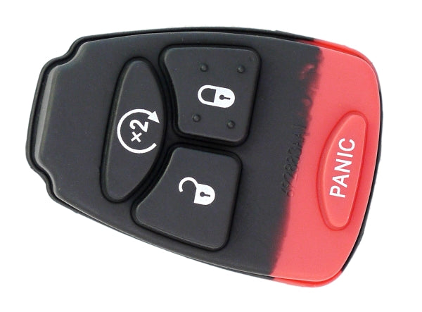 Chrysler - Dodge - Jeep 4 Button Pad (D) for Remote Head Key