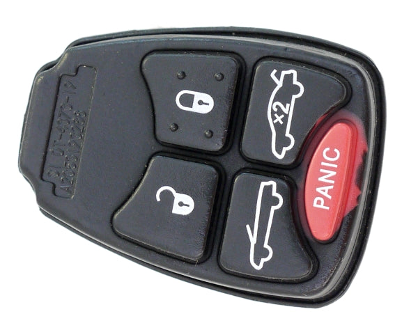 Chrysler - Dodge 5 Button Pad (E) for Remote Head Key