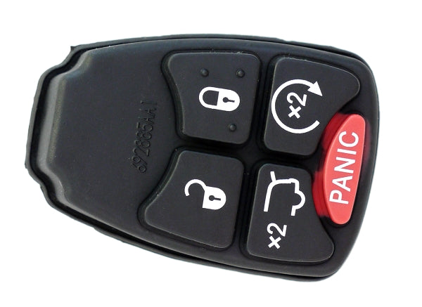 Chrysler - Dodge 5 Button Pad (F) for Remote Head Key