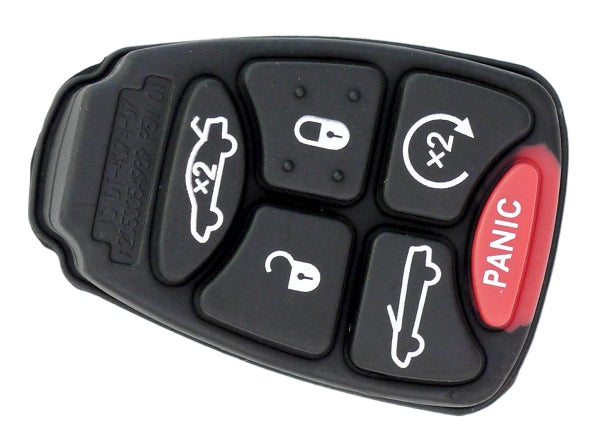 Chrysler - Dodge 6 Button Pad (G) for Remote Head Key