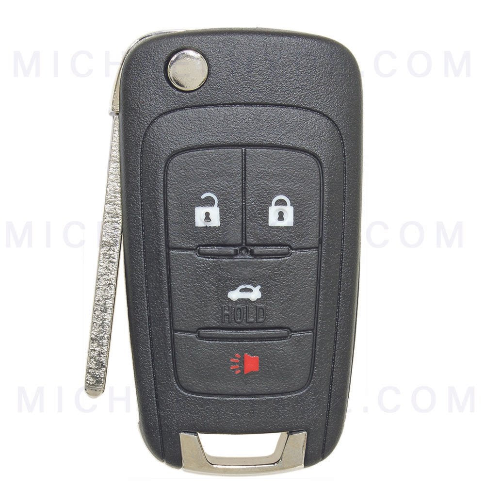 ILCO FLIP-GM-4B4HS General Motors 4 Button Flip Key (OHT01060512) AX00014460 036448256020