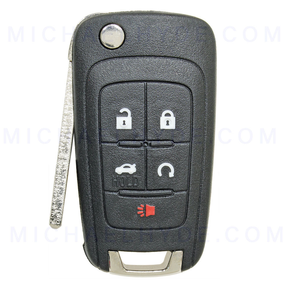 ILCO PRX-GM-5B1 - 5 Button GM Proximity Remote Fob - FCC: OHT01060512 - AX00010330 - Aftermarket for OE# 13500319, 13504202 - Buick, Chevy, GMC