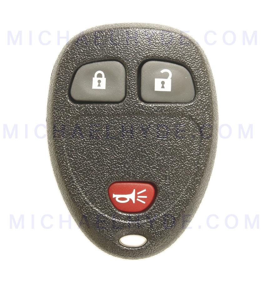 FCC: KOBGT04A - 3 Button GM Remote Keyless Fob - 315 Mhz  (aftermarket)