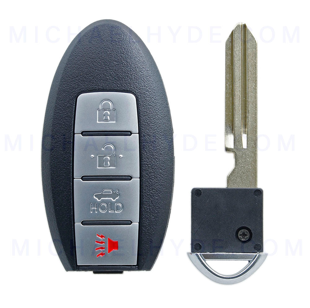ILCO PRX-NIS-4B1 - 4 Button Proximity Remote with Emerg Key - FCC: KR55WK48903 , KR55WK49622 - for Nissan - OE# 285E3-JA05A, JA02A, JA000, JK62A - AX00010220