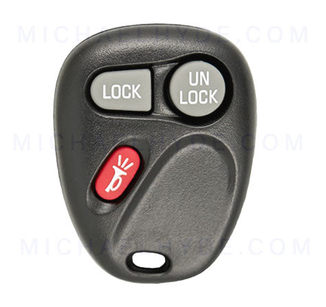 ILCO RKE-GM-3B9 - GM 3 Button Fob Remote - FCC: KOBUT1BT - AX00012780 - Aftermarket for 15732803