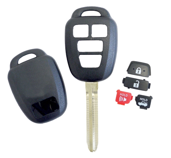 Camry & Prius Toyota 4 Button Remote Head Shell Key - Generic